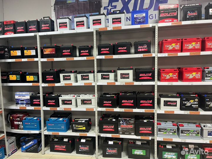 Аккумуляторы новые 55 60 65 70 75 80 85 90 95 100