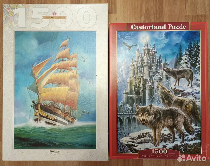Пазлы 1500, 2000 деталей