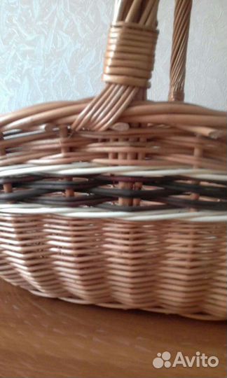 Корзина плетеная для пикника