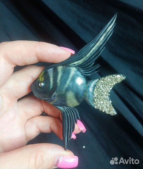 Брошь авторская