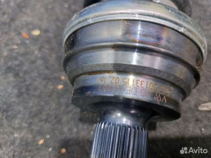 Привод Tiguan 2 задний левый