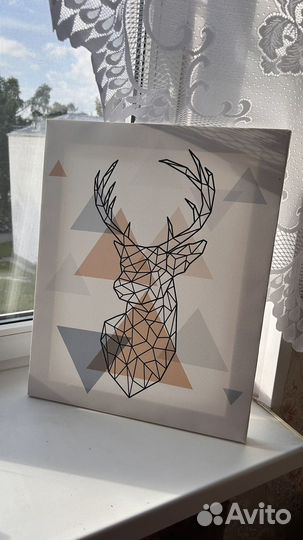 Картина-панно Олень (Леруа Мерлен)