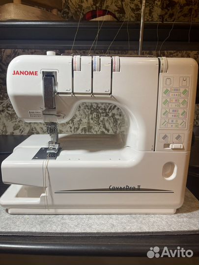Распошивальная машина janome cover proII