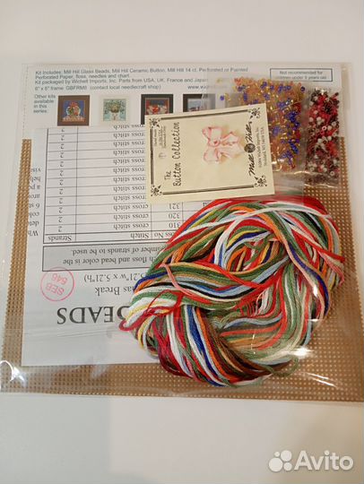 Наборы Mill Hill Пуговица керамика