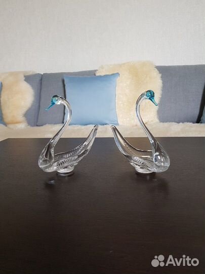 Лебеди хрустальные