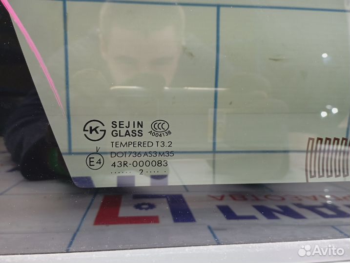 Стекло кузовное глухое левое Opel Antara (С145) 4814138