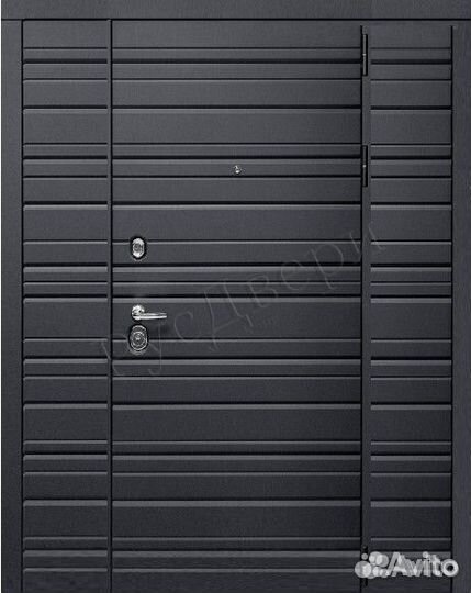 Металлическая входная дверь для офиса