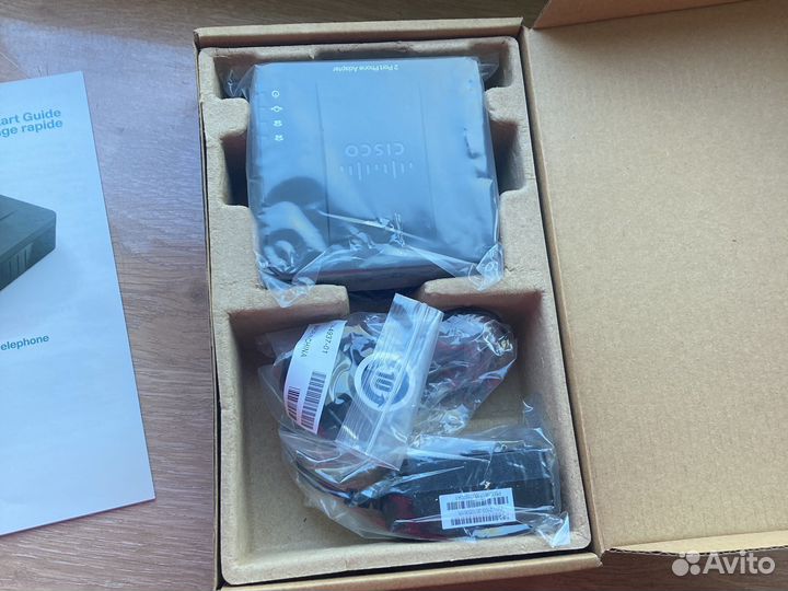 Ip телефонный адапер Cisco sb spa112-xu