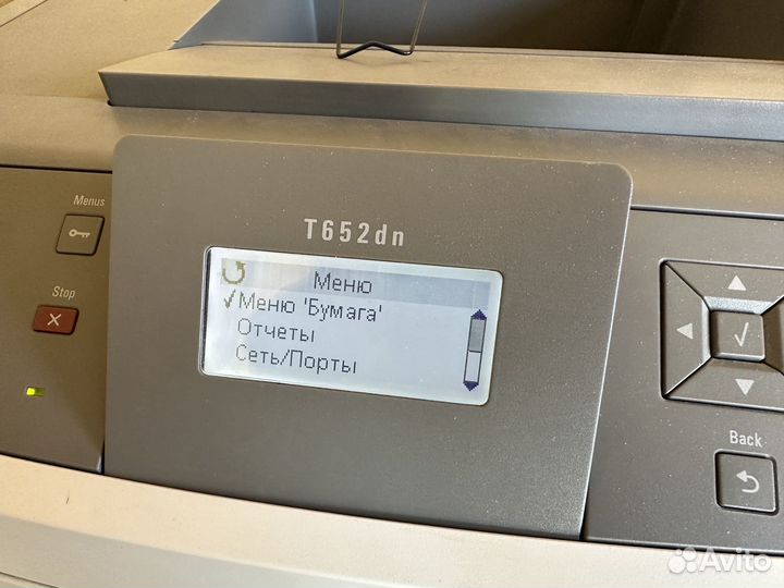 Принтер Lexmark T652dn