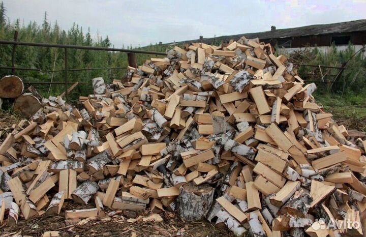 Дрова подсушенные