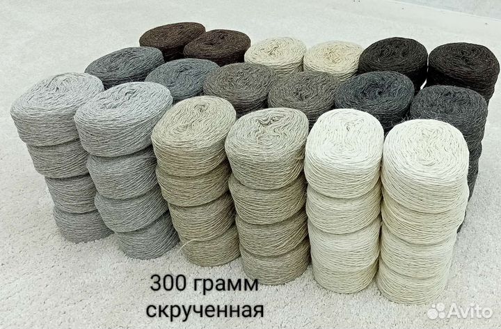 Пряжи из овечьей шерсти
