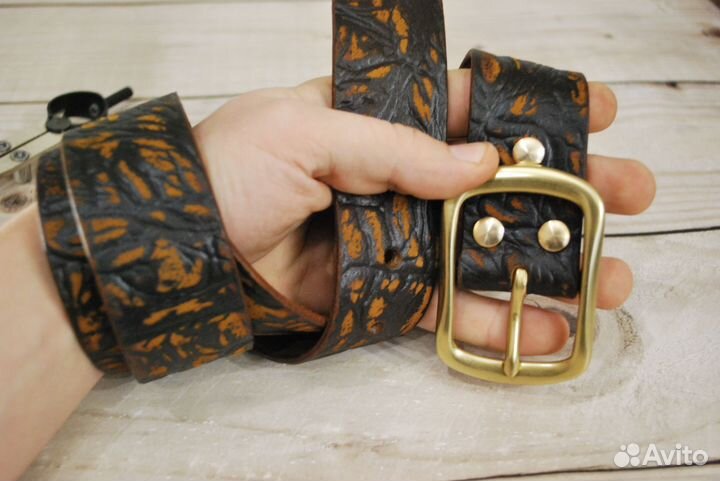 Ремень мужской натуральная кожа