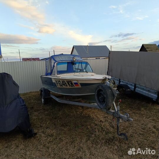 Лодка прогресс 2М+мотор+прицеп