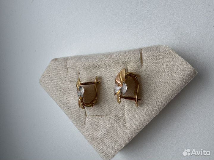 Серьги золотые Arpa 585