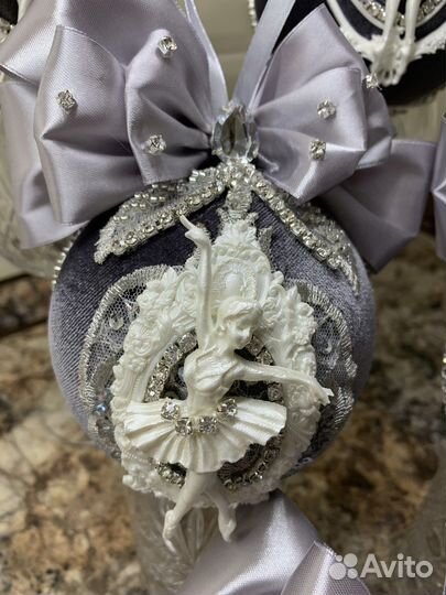 Новогодние шары ручной работы