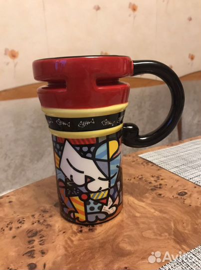 Стакан с крышкой