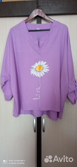 Блузка женская р-р 62-66