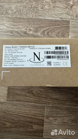 Ноутбук Samsung Galaxy Book