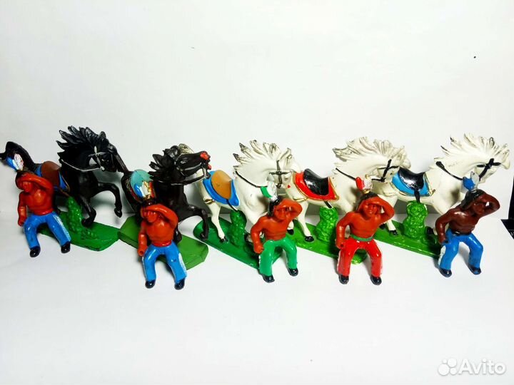 Конные Индейцы Ковбои гдр