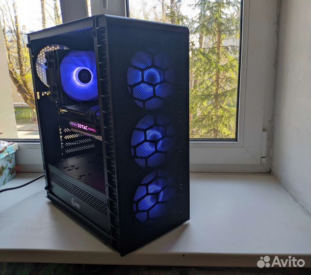 Игровой пк: Ryzen 5500 RTX 3060Ti DDR4 16GB 500M2