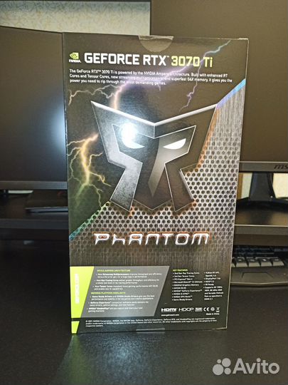 Видеокарта Gainward nvidia GeForce RTX 3070 Ti PHA