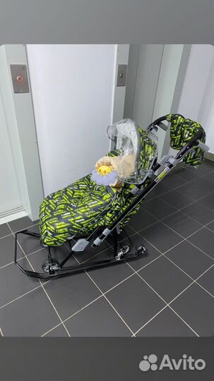 Детские санки коляска бу