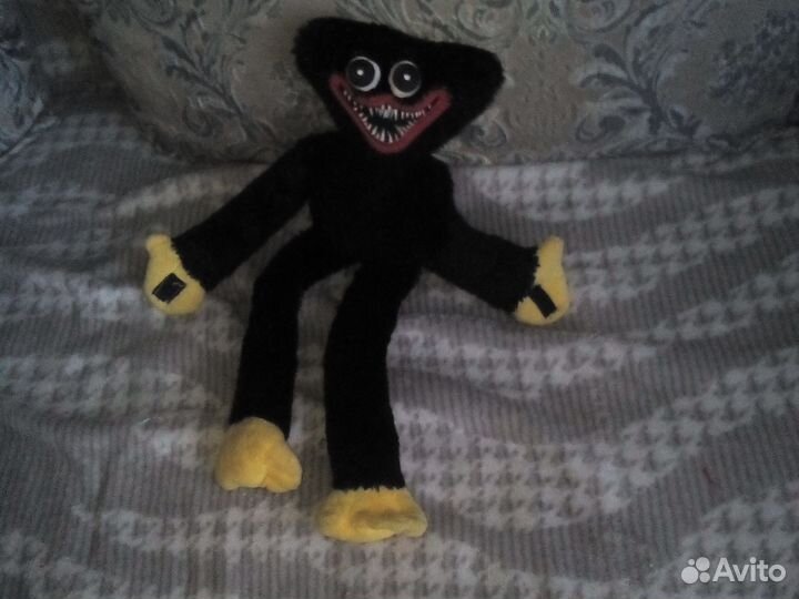 Мягкая игрушка черный хаги ваги