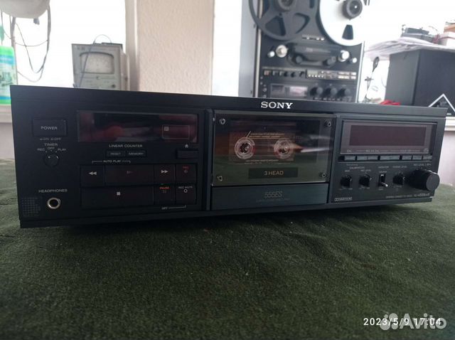 Дека кассетная Sony TC-K555ESX с пультом