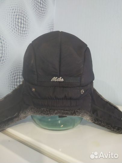 Мужская шапка-ушанка 56р