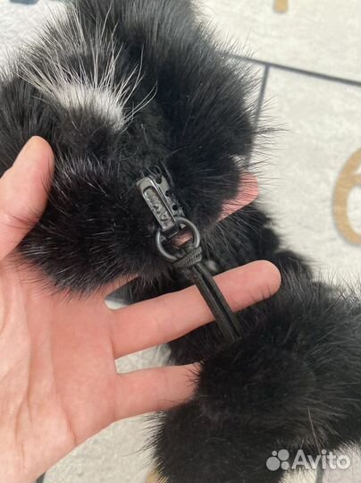 Повязка на голову норковая