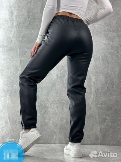 Брюки из экокожи 44 46 48 50 52 54 56 58 60