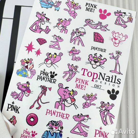 Распечатка наклеек на ногти, распечатка слайдеров