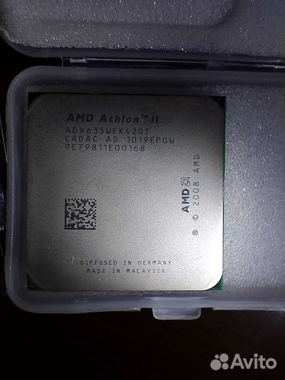 Процессор amd athlon 2 x4, ddr3 2gb две плашки
