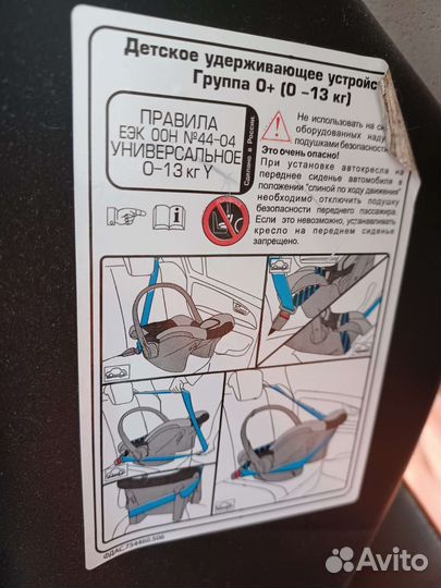 Детское автокресло