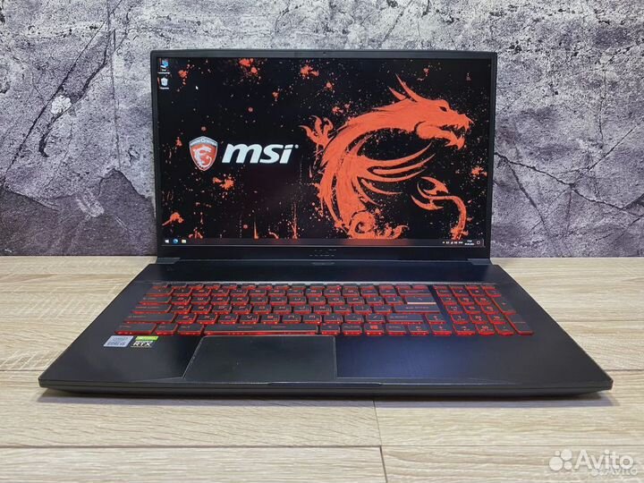 Ноутбук MSI 17.3 i5/RTX (рассрочка)