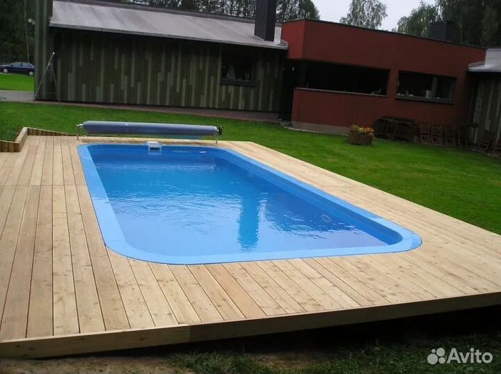 Бассейн 3х5х1,5 для дачи