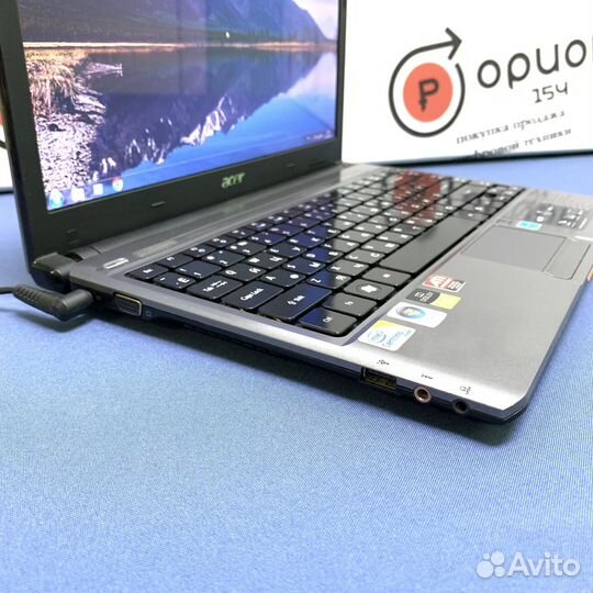Ноутбук Acer AS3810TG Core2Solo U3500 SSD 128Gb