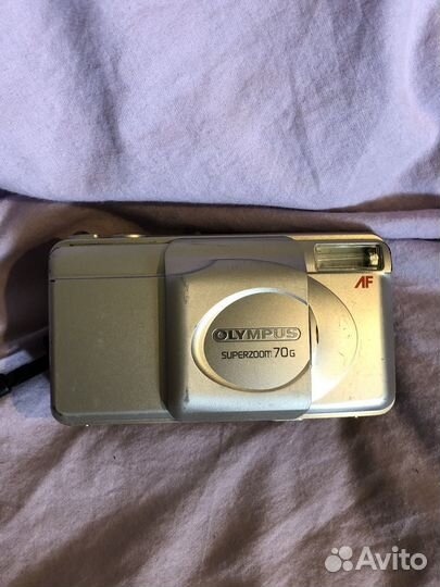 Плёночный фотоаппарат Olympus superzoom 70g