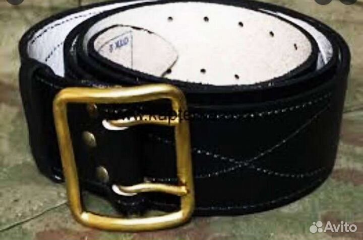 Ремень офицерский портупея СССР кожаный