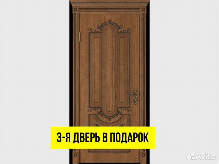 Двери межкомнатные деревянные DVM-3760