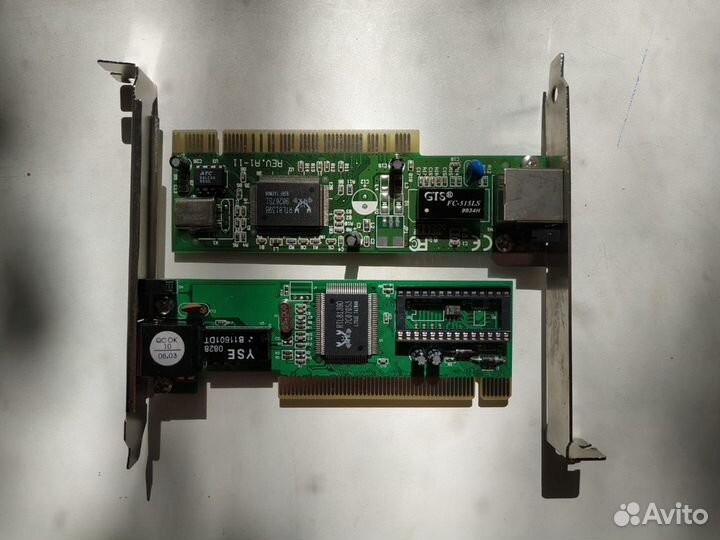 Сетевые карты и контроллеры PCI COM