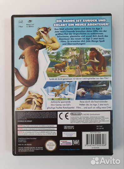 Nintendo Gamecube Ice Age 2 The Meltdown. Лицензия
