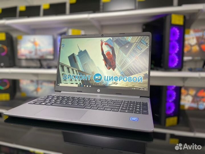 Новинка/HP/15.6''/FHD/Intel N4020/DDR4/SSD-128Gb