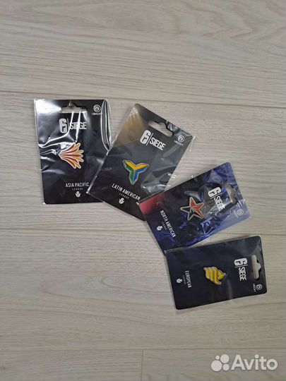 Значки, пины команд из Rainbow Six Siege