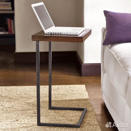 Прикроватный столик в стиле лофт