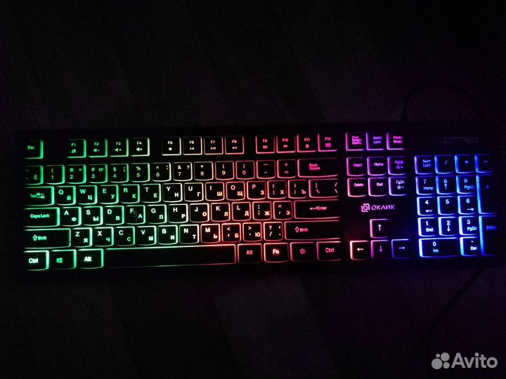 Клавиатура проводная Oklick 440ML