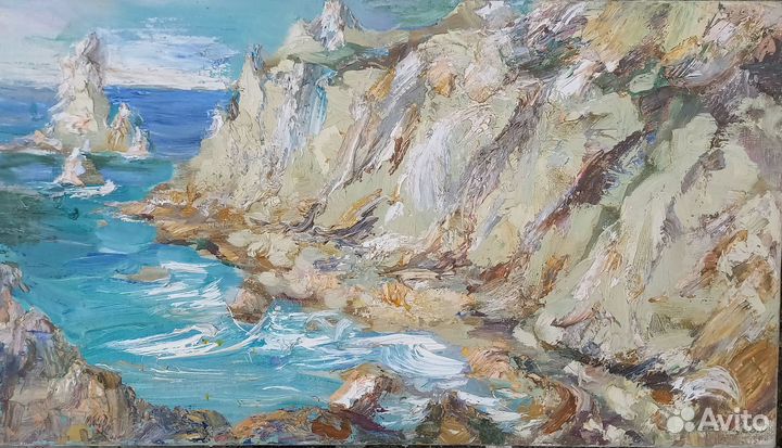 Картина маслом на холсте пейзаж