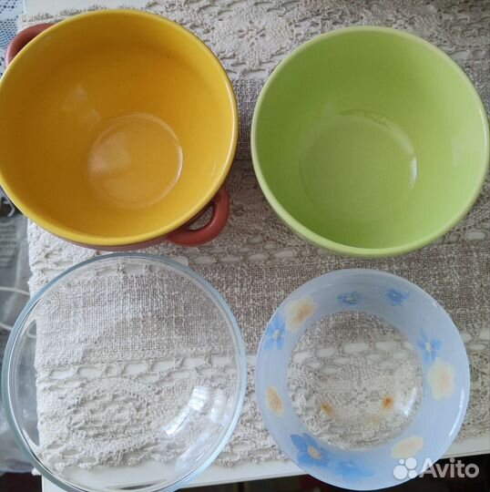 Графин, креманки и пиалки