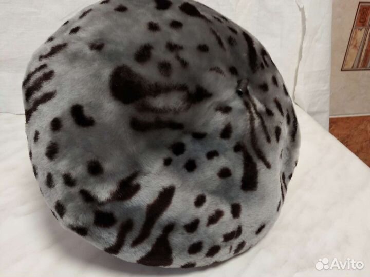 Берет меховой женский