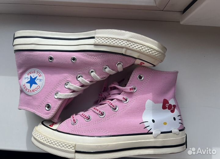 Кеды Converse hello kitty